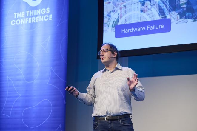 Our CTO, Ioannis Charalampidis in The Things Conference 2024
